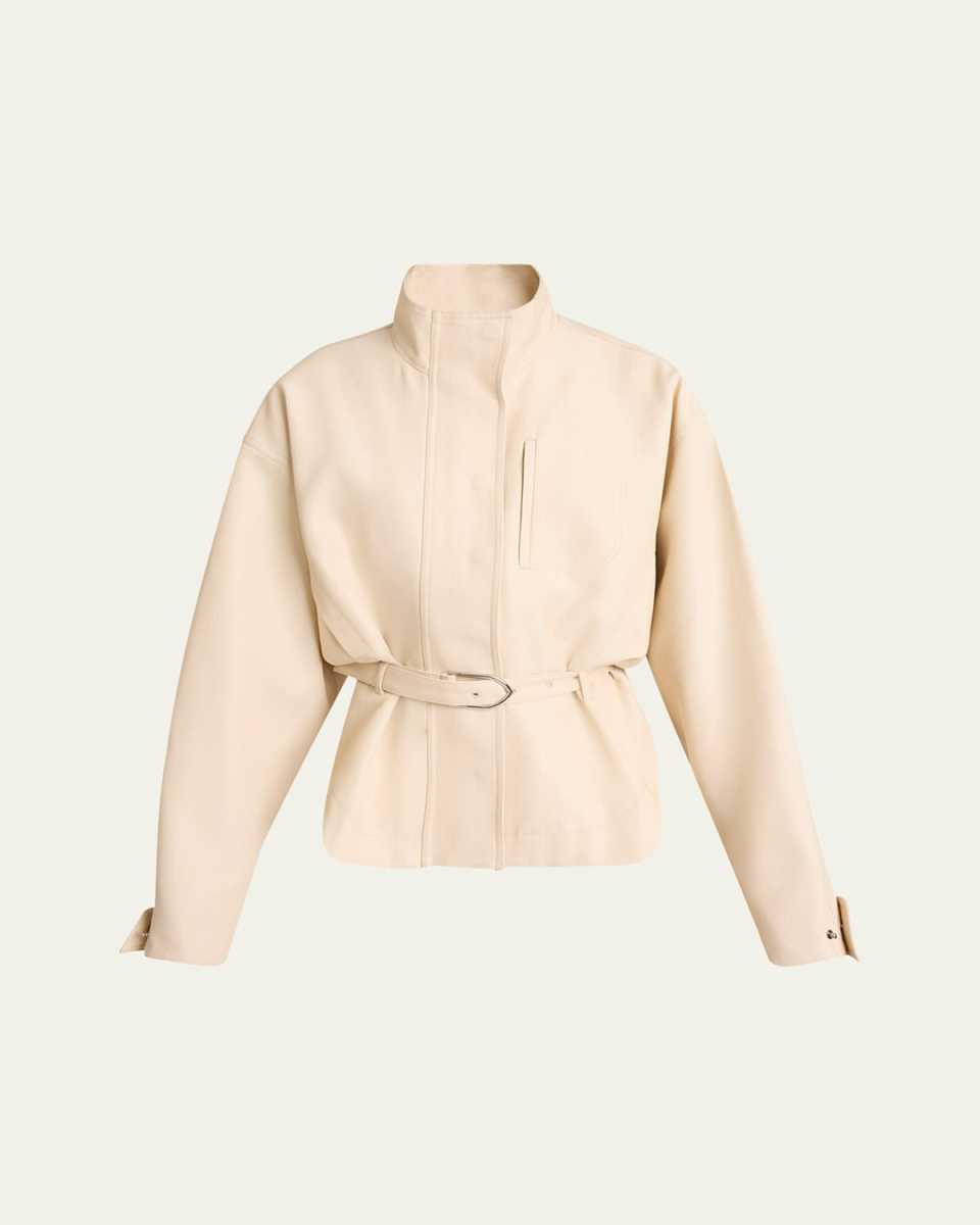 Ciro Belted Wool-Blend Jacket